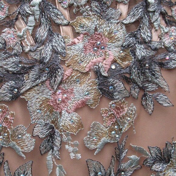 MAC DUGGAL 79313 Embroidered Spaghetti Strap Trumpet Gown - Picture 8 of 13